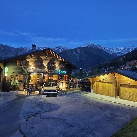 Auberge La Tzoumaz Buitenkant foto