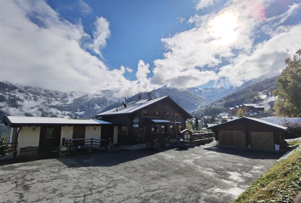 Auberge La Tzoumaz Buitenkant foto