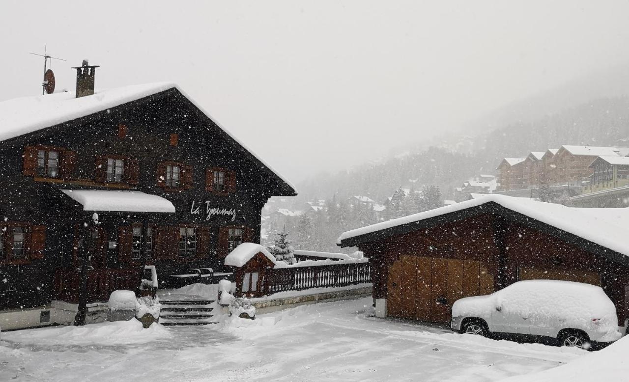 Auberge La Tzoumaz Buitenkant foto