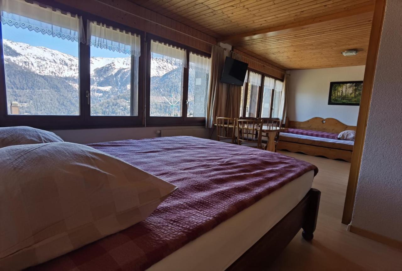 Auberge La Tzoumaz Buitenkant foto