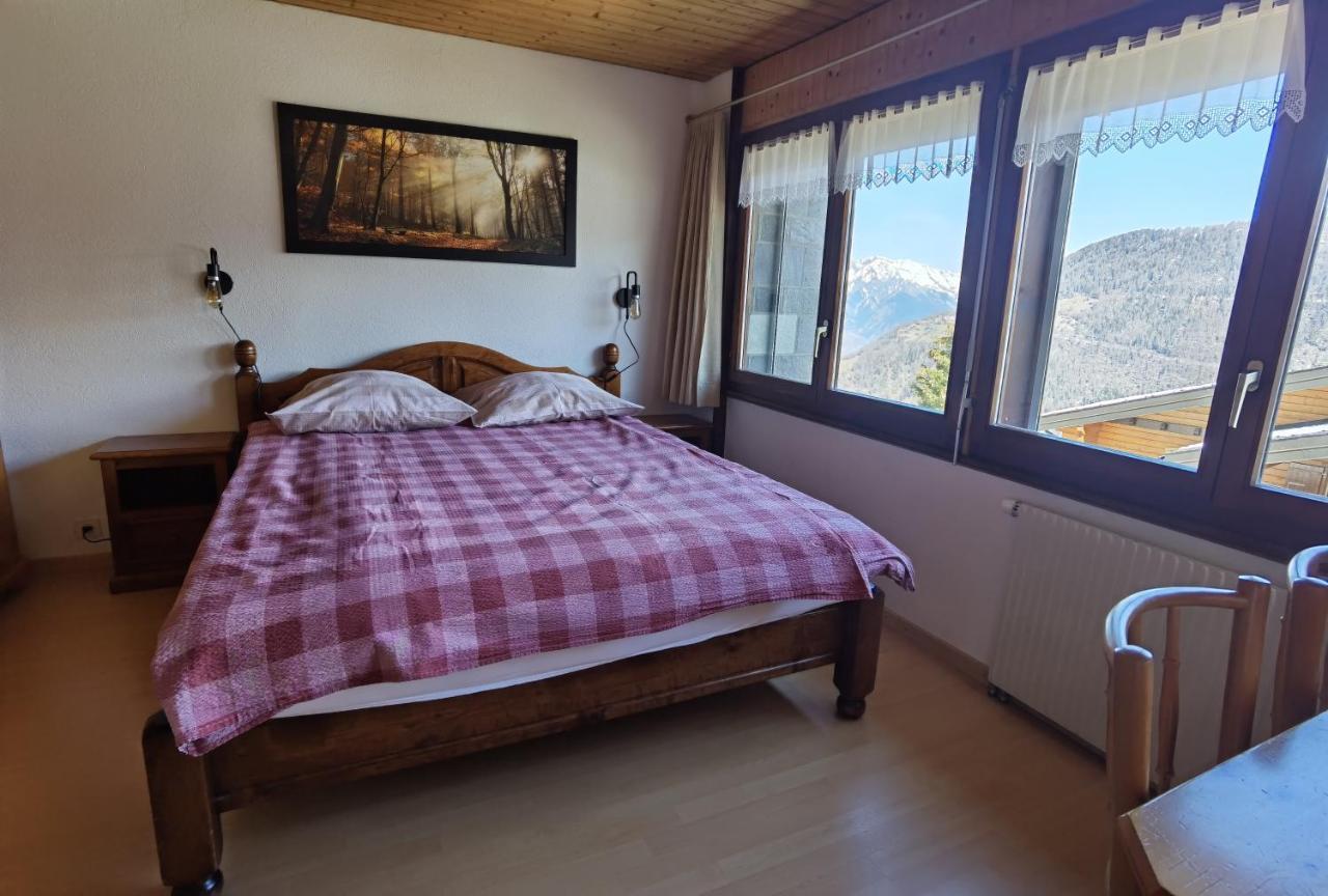Auberge La Tzoumaz Buitenkant foto