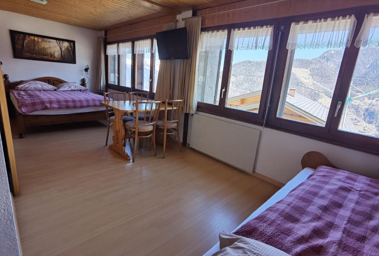 Auberge La Tzoumaz Buitenkant foto